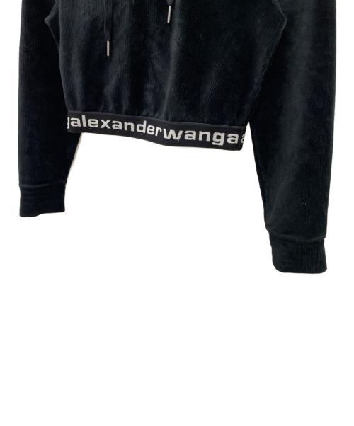 ALEXANDER WANG（アレキサンダー・ワン）ALEXANDER WANG (アレキサンダー・ワン) パーカー ブラック サイズ:XSの古着・服飾アイテム