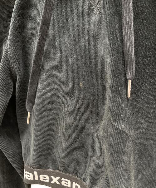 ALEXANDER WANG（アレキサンダー・ワン）ALEXANDER WANG (アレキサンダー・ワン) パーカー ブラック サイズ:XSの古着・服飾アイテム