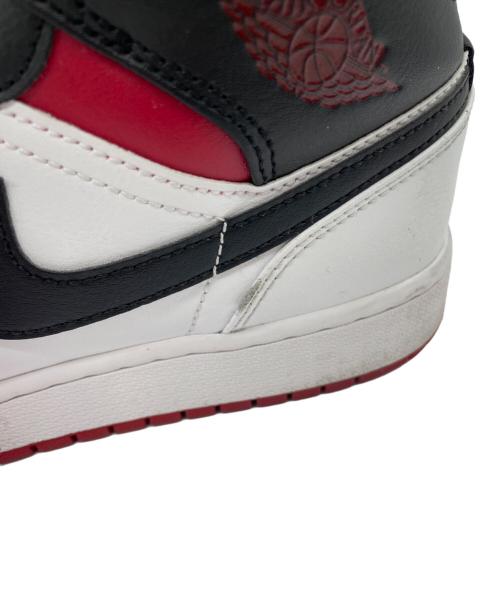 NIKE（ナイキ）NIKE (ナイキ) ハイカットスニーカー ホワイト×ブラック サイズ:24cmの古着・服飾アイテム