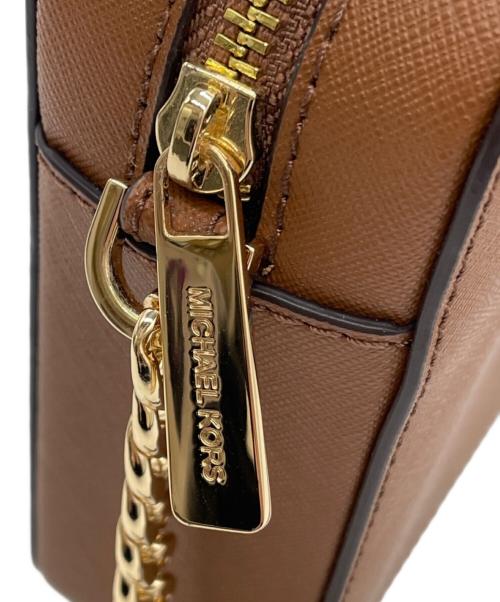 MICHAEL KORS（マイケル・コース）MICHAEL KORS (マイケル・コース) ショルダーバッグ ブラウンの古着・服飾アイテム
