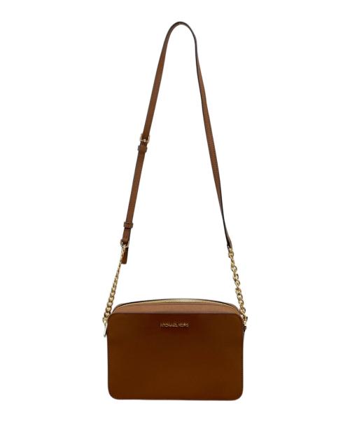 MICHAEL KORS（マイケル・コース）MICHAEL KORS (マイケル・コース) ショルダーバッグ ブラウンの古着・服飾アイテム