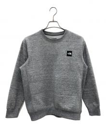THE NORTH FACE（ザ ノース フェイス）の古着「ロゴクルースウェット」｜グレー