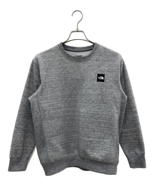 THE NORTH FACE（ザ ノース フェイス）THE NORTH FACE (ザ ノース フェイス) ロゴクルースウェット グレー サイズ:Mの古着・服飾アイテム