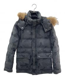 BLACK LABEL CRESTBRIDGE（ブラックレーベル クレストブリッジ）の古着「ダウンジャケット」｜グレー