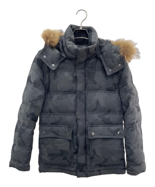 BLACK LABEL CRESTBRIDGE（ブラックレーベル クレストブリッジ）BLACK LABEL CRESTBRIDGE (ブラックレーベル クレストブリッジ) ダウンジャケット グレー サイズ:Mの古着・服飾アイテム