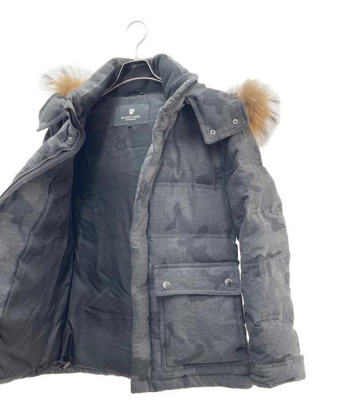 BLACK LABEL CRESTBRIDGE（ブラックレーベル クレストブリッジ）BLACK LABEL CRESTBRIDGE (ブラックレーベル クレストブリッジ) ダウンジャケット グレー サイズ:Mの古着・服飾アイテム