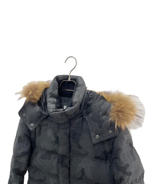 BLACK LABEL CRESTBRIDGE（ブラックレーベル クレストブリッジ）BLACK LABEL CRESTBRIDGE (ブラックレーベル クレストブリッジ) ダウンジャケット グレー サイズ:Mの古着・服飾アイテム