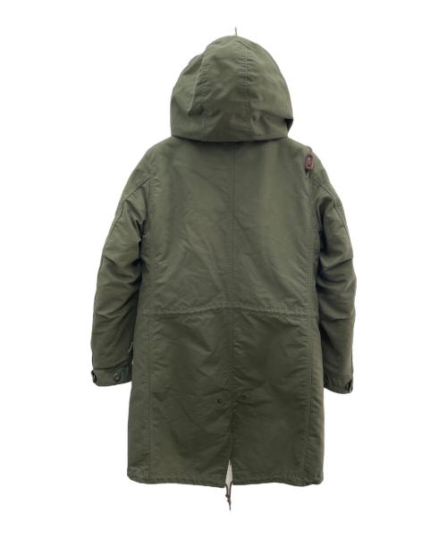 AMERICAN RAG CIE（アメリカンラグシー）AMERICAN RAG CIE (アメリカンラグシー) ライナー付モッズコート カーキ サイズ:2の古着・服飾アイテム