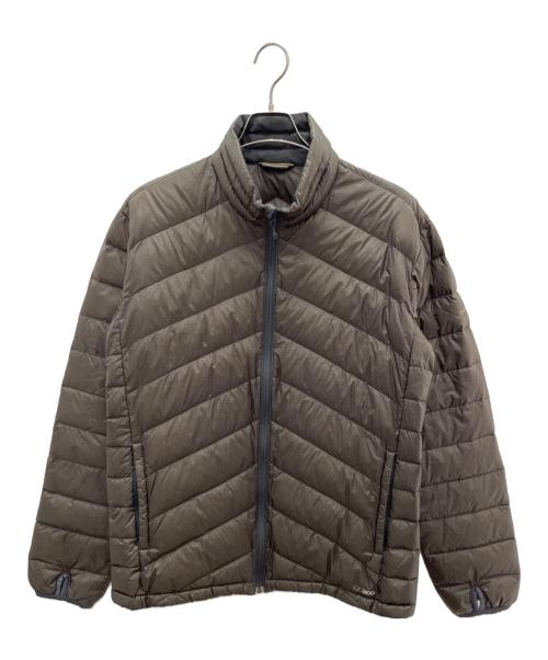 Eddie Bauer（エディーバウアー）Eddie Bauer (エディーバウアー) ダウンジャケット ブラウン サイズ:Mの古着・服飾アイテム