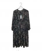 SLOBE IENAスローブ イエナ）の古着「長袖ワンピース」｜ブラック