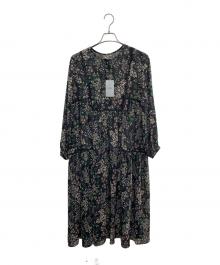 SLOBE IENA（スローブ イエナ）の古着「長袖ワンピース」｜ブラック