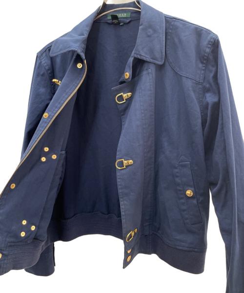 LAUREN RALPH LAUREN（ローレンラルフローレン）LAUREN RALPH LAUREN (ローレンラルフローレン) 90sファイヤーマンジャケット ネイビー サイズ:Lの古着・服飾アイテム