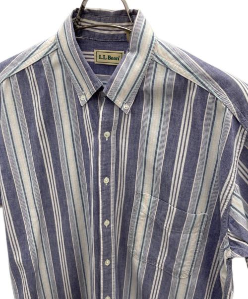 L.L.Bean（エルエルビーン）L.L.Bean (エルエルビーン) 半袖シャツ ブルー サイズ:Mの古着・服飾アイテム