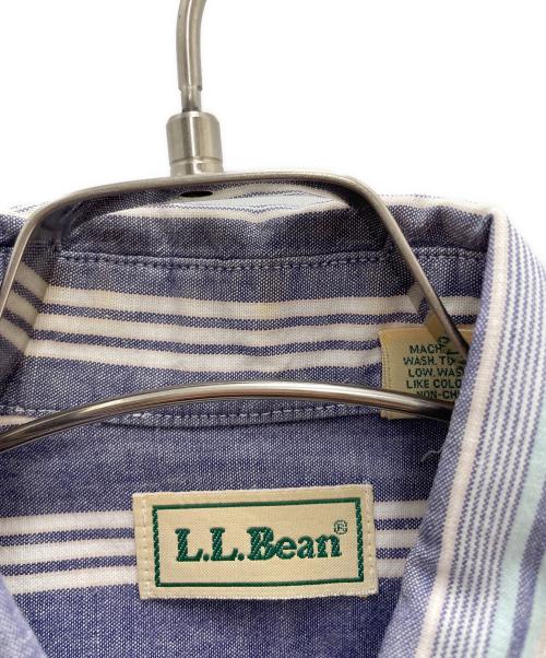 L.L.Bean（エルエルビーン）L.L.Bean (エルエルビーン) 半袖シャツ ブルー サイズ:Mの古着・服飾アイテム