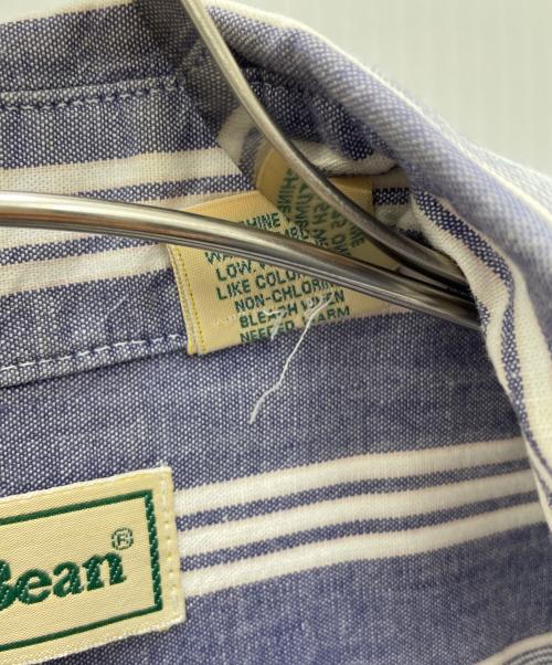 L.L.Bean（エルエルビーン）L.L.Bean (エルエルビーン) 半袖シャツ ブルー サイズ:Mの古着・服飾アイテム