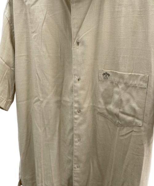 Duke Kahanamoku（デュークカハナモク）Duke Kahanamoku (デュークカハナモク) 半袖シャツ ベージュ サイズ:Sの古着・服飾アイテム