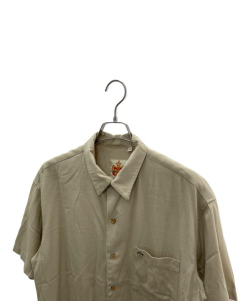 Duke Kahanamoku（デュークカハナモク）Duke Kahanamoku (デュークカハナモク) 半袖シャツ ベージュ サイズ:Sの古着・服飾アイテム