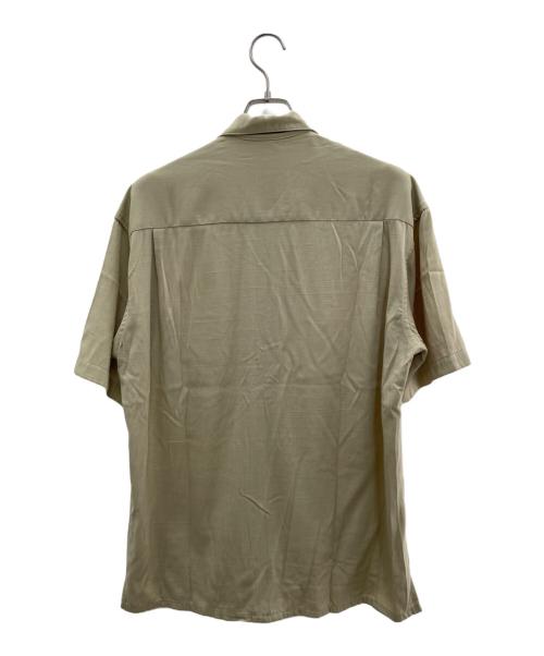 Duke Kahanamoku（デュークカハナモク）Duke Kahanamoku (デュークカハナモク) 半袖シャツ ベージュ サイズ:Sの古着・服飾アイテム