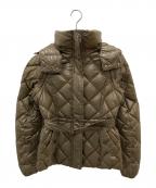 BURBERRY LONDONバーバリーロンドン）の古着「ダウンジャケット」｜オリーブ