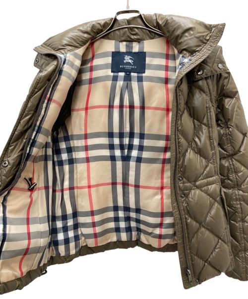 BURBERRY LONDON（バーバリーロンドン）BURBERRY LONDON (バーバリーロンドン) ダウンジャケット オリーブ サイズ:Mの古着・服飾アイテム