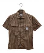 NEIGHBORHOODネイバーフッド）の古着「半袖シャツ」｜ブラウン