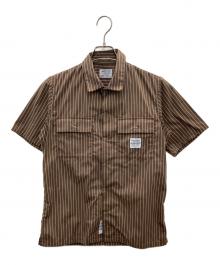 NEIGHBORHOOD（ネイバーフッド）の古着「半袖シャツ」｜ブラウン