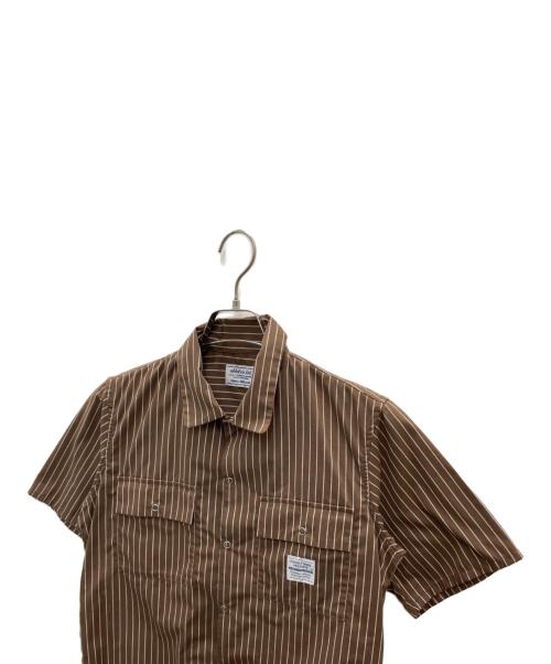 NEIGHBORHOOD（ネイバーフッド）NEIGHBORHOOD (ネイバーフッド) 半袖シャツ ブラウン サイズ:Sの古着・服飾アイテム