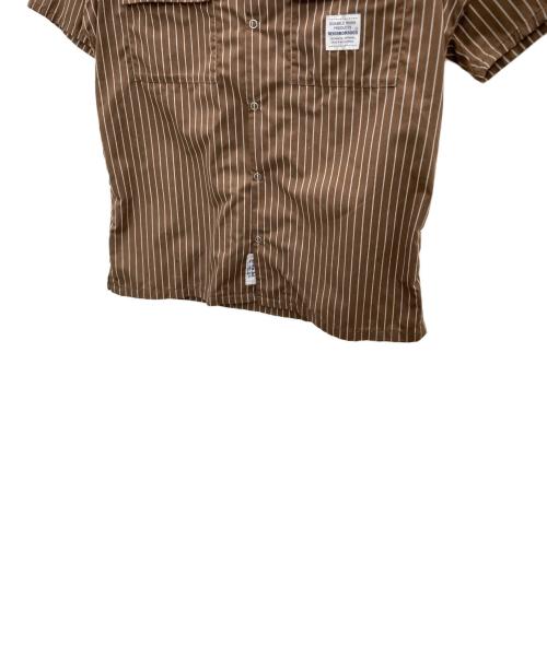 NEIGHBORHOOD（ネイバーフッド）NEIGHBORHOOD (ネイバーフッド) 半袖シャツ ブラウン サイズ:Sの古着・服飾アイテム