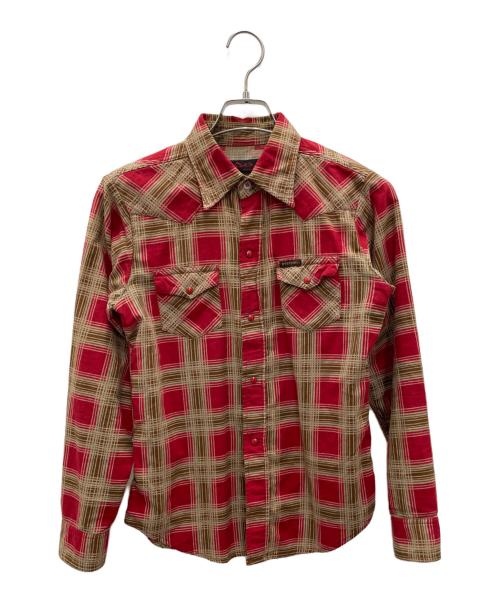 Hysteric Glamour（ヒステリックグラマー）Hysteric Glamour (ヒステリックグラマー) 長袖シャツ レッド サイズ:Freeの古着・服飾アイテム