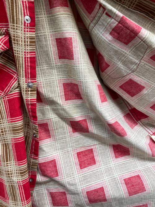 Hysteric Glamour（ヒステリックグラマー）Hysteric Glamour (ヒステリックグラマー) 長袖シャツ レッド サイズ:Freeの古着・服飾アイテム