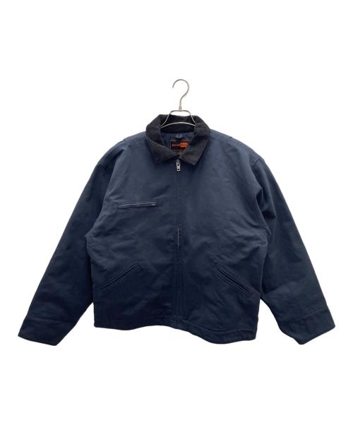 corner stone（コーナー ストーン）corner stone (コーナー ストーン) ジップジャケット ネイビー サイズ:Mの古着・服飾アイテム