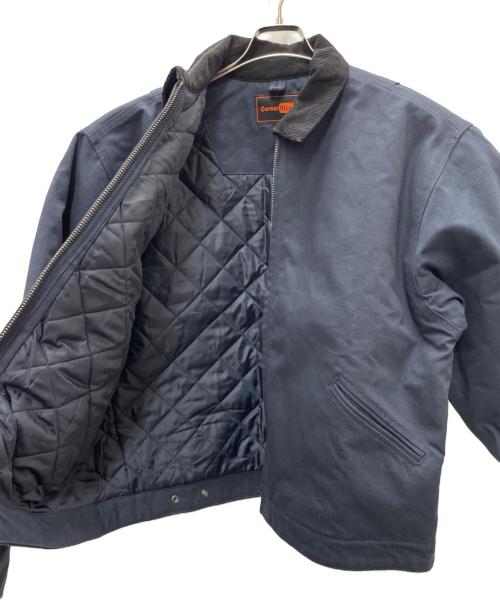 corner stone（コーナー ストーン）corner stone (コーナー ストーン) ジップジャケット ネイビー サイズ:Mの古着・服飾アイテム