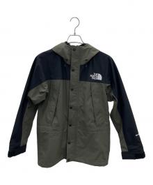 THE NORTH FACE（ザ ノース フェイス）の古着「マウンテンライトジャケット」｜カーキ×ブラック