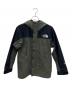 THE NORTH FACE（ザ ノース フェイス）の古着「マウンテンライトジャケット」｜カーキ×ブラック