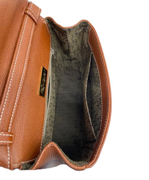 Yves Saint Laurent（イヴサンローラン）Yves Saint Laurent (イヴサンローラン) ショルダーバッグ ブラウンの古着・服飾アイテム