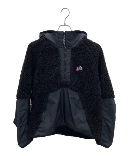 NIKE（ナイキ）NIKE (ナイキ) ハーフジップフーディジャケット ブラック サイズ:Lの古着・服飾アイテム