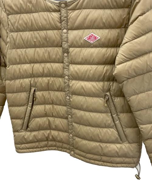 DANTON（ダントン）DANTON (ダントン) ダウンジャケット ベージュ サイズ:36の古着・服飾アイテム