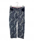 絡繰魂カラクリタマシイ）の古着「デニムパンツ」｜ネイビー