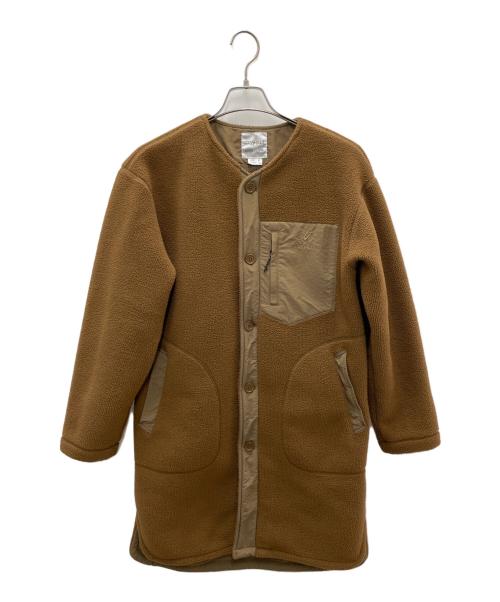 GRAMICCI（グラミチ）GRAMICCI (グラミチ) ボアフリースコート ブラウン サイズ:Mの古着・服飾アイテム