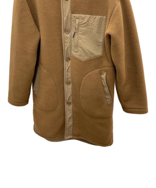 GRAMICCI（グラミチ）GRAMICCI (グラミチ) ボアフリースコート ブラウン サイズ:Mの古着・服飾アイテム