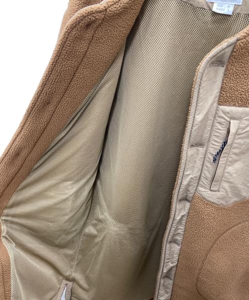 GRAMICCI（グラミチ）GRAMICCI (グラミチ) ボアフリースコート ブラウン サイズ:Mの古着・服飾アイテム