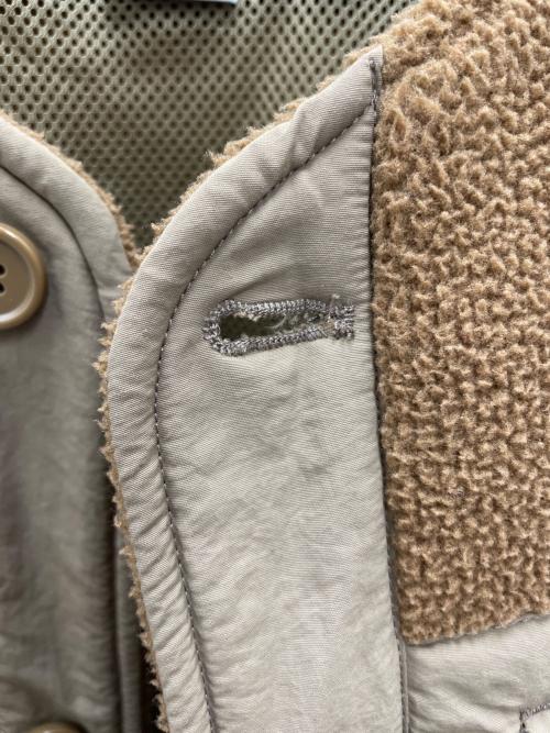 GRAMICCI（グラミチ）GRAMICCI (グラミチ) ボアフリースコート ブラウン サイズ:Mの古着・服飾アイテム