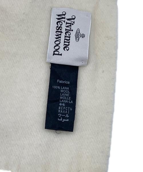 Vivienne Westwood（ヴィヴィアンウエストウッド）Vivienne Westwood (ヴィヴィアンウエストウッド) マフラー ベージュの古着・服飾アイテム