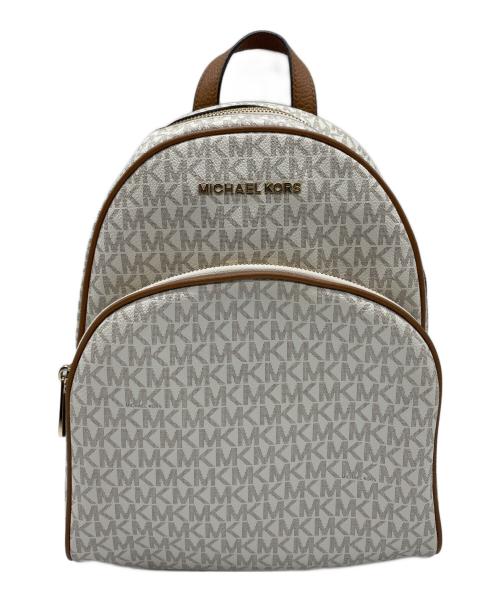 MICHAEL KORS（マイケル・コース）MICHAEL KORS (マイケル・コース) リュック ベージュの古着・服飾アイテム
