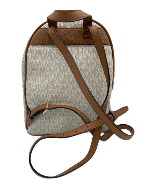 MICHAEL KORS（マイケル・コース）MICHAEL KORS (マイケル・コース) リュック ベージュの古着・服飾アイテム
