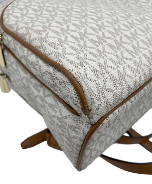 MICHAEL KORS（マイケル・コース）MICHAEL KORS (マイケル・コース) リュック ベージュの古着・服飾アイテム