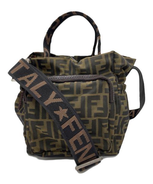 FENDI（フェンディ）FENDI (フェンディ) ショルダーバッグ ブラウンの古着・服飾アイテム