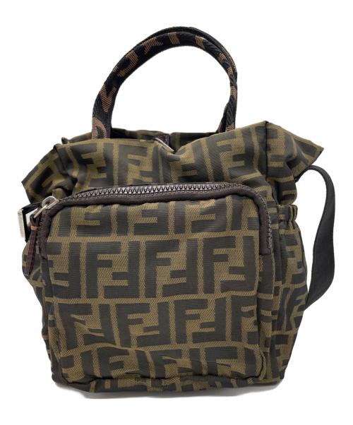 FENDI（フェンディ）FENDI (フェンディ) ショルダーバッグ ブラウンの古着・服飾アイテム