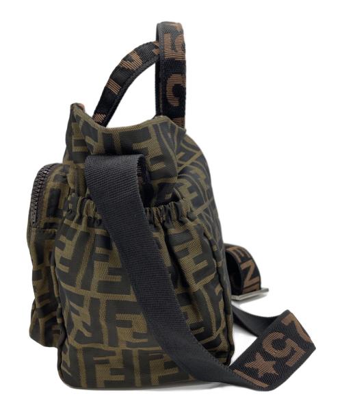 FENDI（フェンディ）FENDI (フェンディ) ショルダーバッグ ブラウンの古着・服飾アイテム