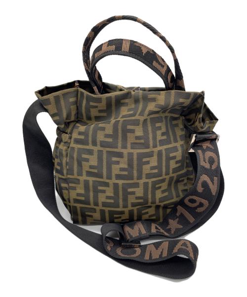 FENDI（フェンディ）FENDI (フェンディ) ショルダーバッグ ブラウンの古着・服飾アイテム